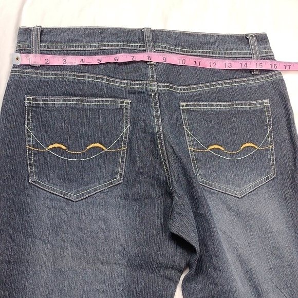 Lazer Jeans junior flared blue jeans size 11 - Picture 8 of 12